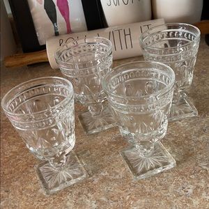 Antique glasses (set of 4)